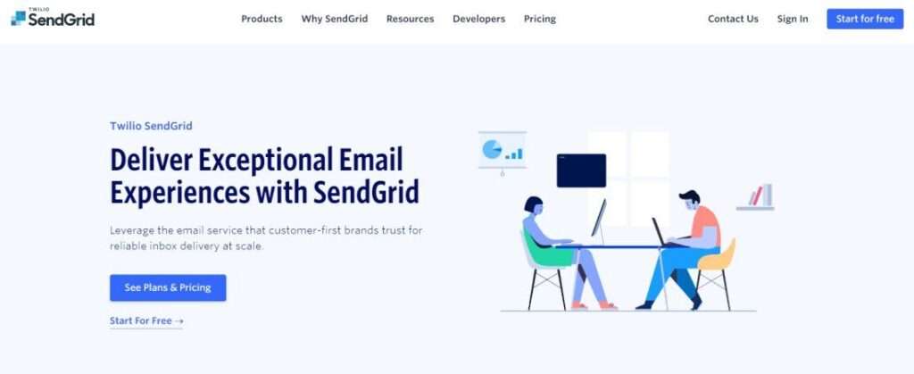 dashboard sendgrid