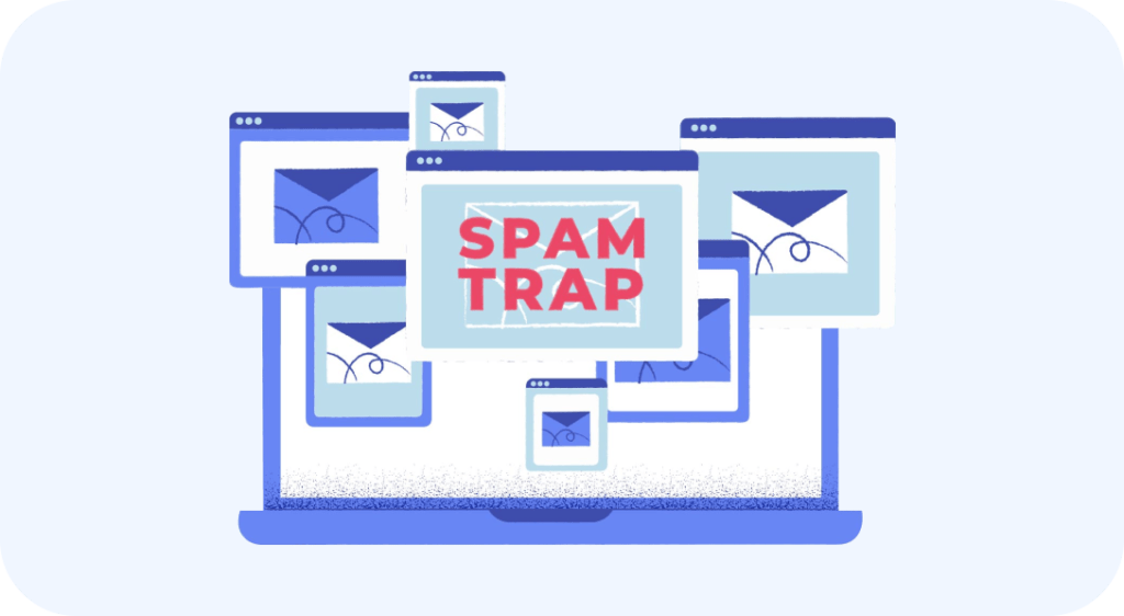 spam trap poster