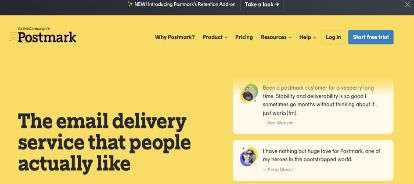Postmark dashboard