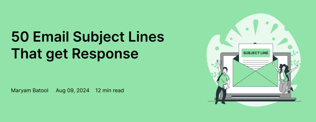 top email subject lines